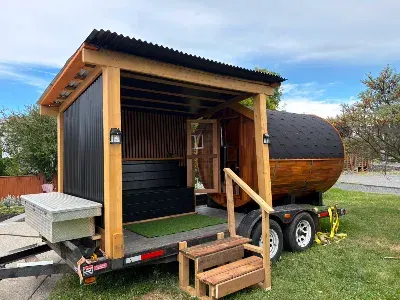 Resting beach place wellness wagon