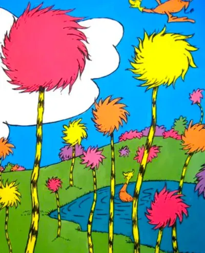 Truffula Trees Paint X#