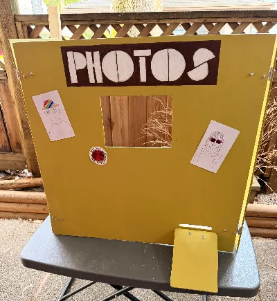 Low Tech Photo Booth