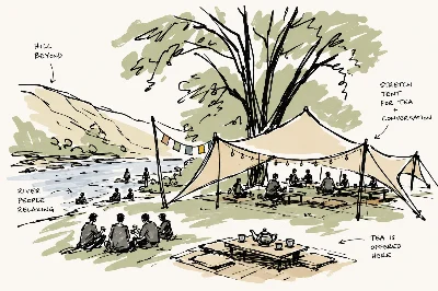 The Teahouse at the Other End of the Universe